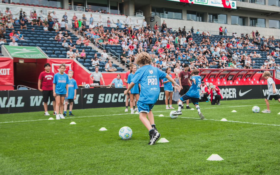 Halftime Mini Games Fan experience