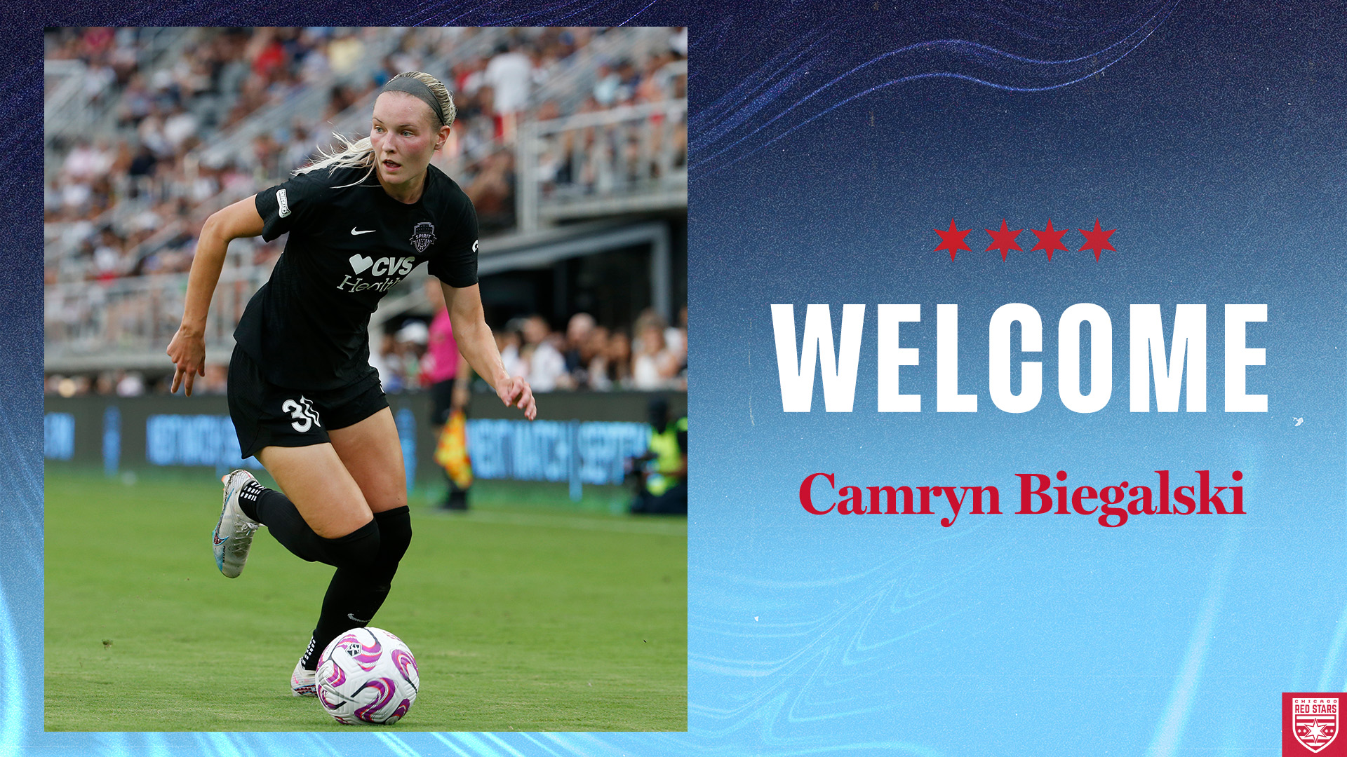 Chicago Red Stars Sign Defender, Camryn Biegalski Chicago Red Stars